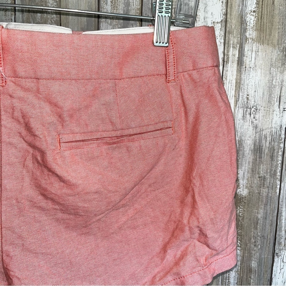 J.Crew Cunningham Pink Chino Shorts Women’s Size 8 Casual Summer - Picture 5 of 6
